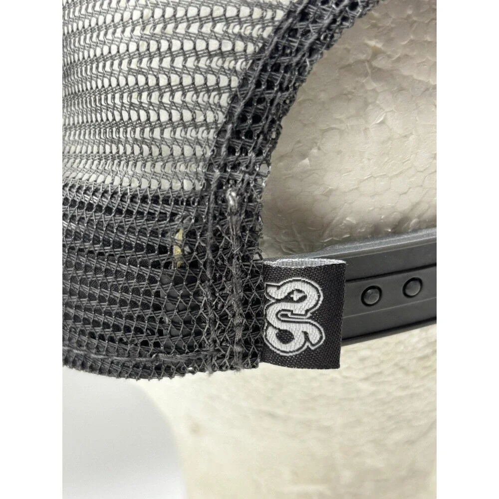 Galpin Auto Sports GAS Trucker Hat Snapback Cap Black Mesh Pimp My Ride